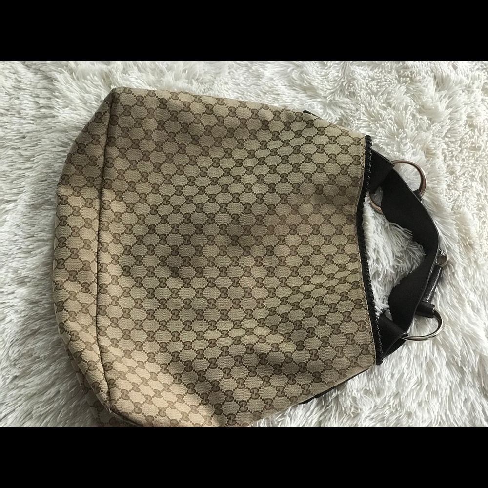 Gucci oversized horsebit hobo bag